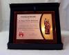 Dyplom drewniany złożony - podziękowanie Straż Pożarna