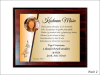 Dyplom drewniany złożony ze zdjęciem - Urodziny