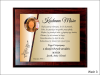 Urodziny - Dyplom drewniany złożony ze zdjęciem