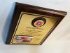 Dyplom drewniany złożony - podziękowanie od strażaków za wsparcie