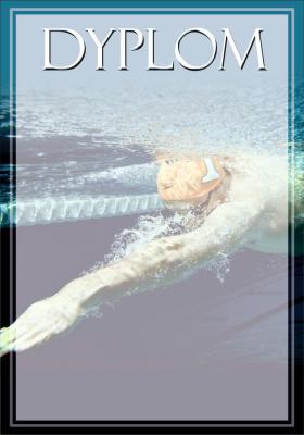 Dyplom papierowy DYP117 Pływanie