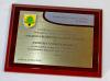 Dyplom drewniany złożony - nagroda w plebiscycie, konkursie